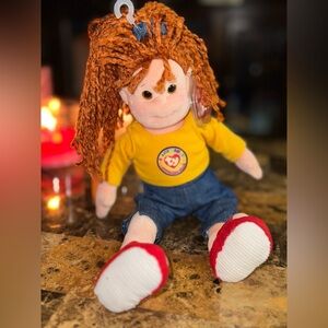 🌈 TY Beanie Boppers Cuddly Crystal Doll